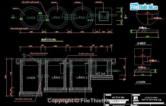 Bản vẽ,nhà 3 tầng,nhà kích thước 3 x 5m,nhà kích thước 6 x 5m,nhà